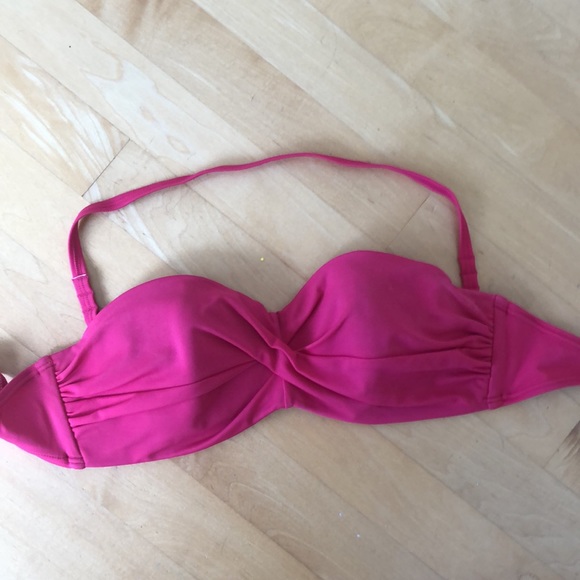 Victoria’s Secret Swim - Pink Bikini Bandeau Top - Size 34c - Picture 1 of 11